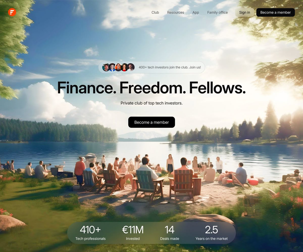 Finance Freedom Fellows Web App